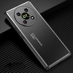 For Honor X40 GT Frosted Metal Phone Case(Black)