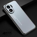 For Honor X40i Frosted Metal Phone Case(Blue)