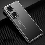 For Honor 70 Pro Frosted Metal Phone Case(Black)