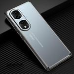 For Honor 70 Pro Frosted Metal Phone Case(Blue)