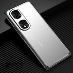 For Honor 70 Pro Frosted Metal Phone Case(Silver)