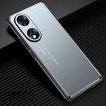 For Honor 70 Frosted Metal Phone Case(Blue)