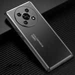 For Honor X30 Frosted Metal Phone Case(Black)