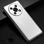 For Honor X30 Frosted Metal Phone Case(Silver)