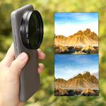 For Xiaomi 15 Ultra JSR Phone Lens Filter, Filter:GND Gradient Grey