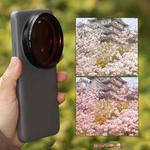 For Xiaomi 15 Ultra JSR Phone Lens Filter, Filter:Gradient Pink