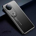 For vivo S20 Frosted Metal Phone Case(Black)