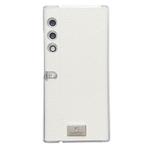 For Honor V Purse Transparent Edge Litchi Texture Phone Case(White)