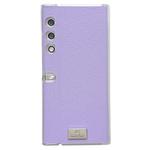 For Honor V Purse Transparent Edge Litchi Texture Phone Case(Purple)