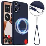 For Nothing CMF Phone 2 Pro Shockproof Silicone Magsafe Phone Case(Navy Blue)