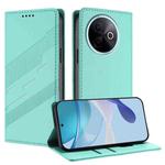 For vivo Y39 5G Embossed Multi-functional Wallet Retro Leather Phone Case(Mint Green)