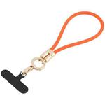 Adjustable Silicone Phone Anti-lost Short Lanyard(Orange)