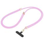 Adjustable Liquid Silicone Phone Anti-lost Long Lanyard(Purple)