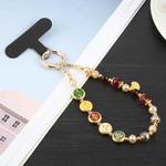 Crystal Chain Phone Anti-lost Short Lanyard(Five Gods of Wealth)