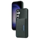 For Samsung Galaxy S23 FE 5G BETOPNICE Horizontal Flip Detachable MagSafe Wallet Phone Case(Green)