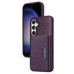 For Samsung Galaxy S23 FE 5G BETOPNICE Horizontal Flip Detachable MagSafe Wallet Phone Case(Purple)