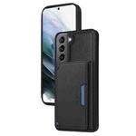 For Samsung Galaxy S21 5G BETOPNICE Horizontal Flip Detachable MagSafe Wallet Phone Case(Black)