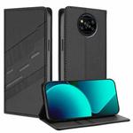For Xiaomi Poco X3 Pro / Poco X3 Embossed Multi-functional Wallet Retro Leather Phone Case(Black)