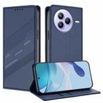 For Xiaomi Civi 5 Pro Embossed Multi-functional Wallet Retro Leather Phone Case(Dark Blue)