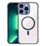For iPhone 13 Pro Max Shockproof MagSafe Magnetic TPU Hybrid Acrylic Phone Case(Titanium Gray)