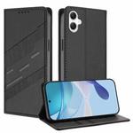 For Samsung Galaxy A07 4G Embossed Multi-functional Wallet Retro Leather Phone Case(Black)
