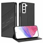 For Samsung Galaxy S21 5G Embossed Multi-functional Wallet Retro Leather Phone Case(Black)