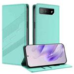 For Asus ROG Phone 7 Pro Embossed Multi-functional Wallet Retro Leather Phone Case(Mint Green)