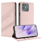 For Blackview A55 Pro Embossed Multi-functional Wallet Retro Leather Phone Case(Pink)