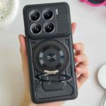 For Xiaomi 15 Armor Rotating Holder MagSafe Phone Case(Black)