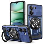 For Redmi A5 4G 171.7mm Armor Rotating Holder MagSafe Phone Case(Blue)