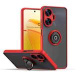 For Realme C55 4G Q Shadow 1 Series TPU + PC Phone Case with Ring(Red)