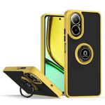 For Realme C67 4G Q Shadow 1 Series TPU + PC Phone Case with Ring(Yellow)