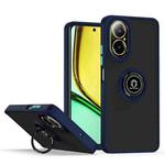 For Realme C67 4G Q Shadow 1 Series TPU + PC Phone Case with Ring(Royal Blue)
