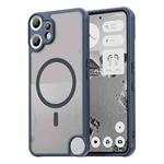 For Nothing CMF Phone 2 Pro Fan Dun Series TPU Hybrid PC Frosted Magsafe Phone Case(Blue)