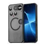For Nothing Phone 3 Fan Dun Series TPU Hybrid PC Frosted Magsafe Phone Case(Black)