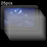 For Kyocera Digno Tab2 5G 25pcs 9H 0.3mm Explosion-proof Tempered Glass Film