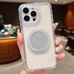 For iPhone 13 Pro Max Dreamland Transparent MagSafe Holder Phone Case(Grey)