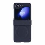 For Samsung Galaxy Z Flip6 5G Diamond Pattern MagSafe Magnetic Folding Phone Case(Black)