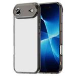 For iPhone 17 Air PC Hybrid TPU Airbag Shockproof Phone Case(Transparent Black)