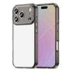 For iPhone 17 Pro PC Hybrid TPU Airbag Shockproof Phone Case(Transparent Black)