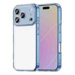 For iPhone 17 Pro PC Hybrid TPU Airbag Shockproof Phone Case(Transparent Blue)