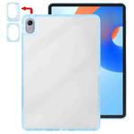 For Huawei MatePad 11.5 / 11.5 S / Air 11.5 Color TPU Hybrid Clear Acrylic Tablet Case(Ice Blue)