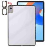 For Huawei MatePad 11.5 / 11.5 S / Air 11.5 Color TPU Hybrid Clear Acrylic Tablet Case(Black)