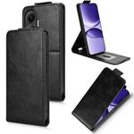For Redmi Turbo 4 Pro 5G Magnetic Vertical Flip Leather Phone Case with Buckle(Black)