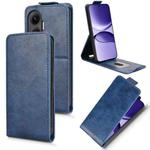 For Redmi Turbo 4 Pro 5G Magnetic Vertical Flip Leather Phone Case with Buckle(Blue)
