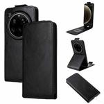 For Xiaomi 15 Ultra 5G Magnetic Vertical Flip Leather Phone Case with Buckle(Black)