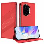 For Honor 300 Pro / 300 Ultra Embossed Multi-functional Wallet Retro Leather Phone Case(Red)