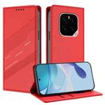 For Honor GT Pro Embossed Multi-functional Wallet Retro Leather Phone Case(Red)