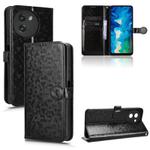 For Doogee Note 59 / Note 59 Pro Honeycomb Dot Texture Leather Phone Case(Black)