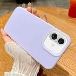 For iPhone 16 Plus Jelly Silicone Skin-feel Phone Case(Light Purple)